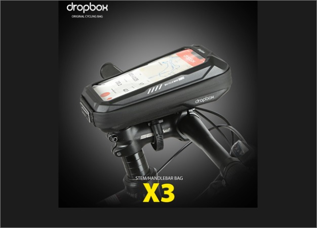 드롭박스 X3 스템 핸들바 마운트형 핸드폰