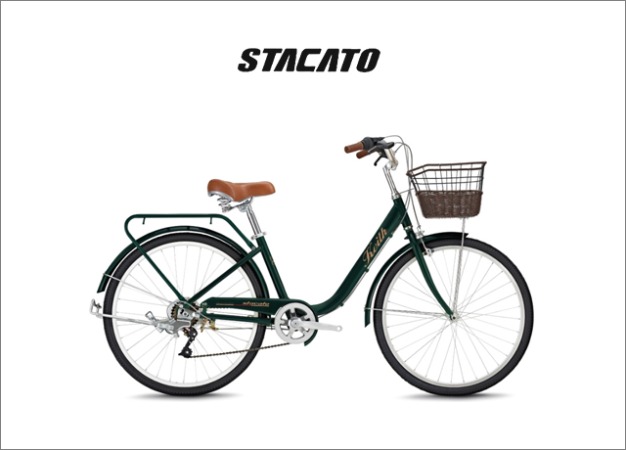 2022 스타카토 26 키스 (KEITH) 여성용 바구니자전거
